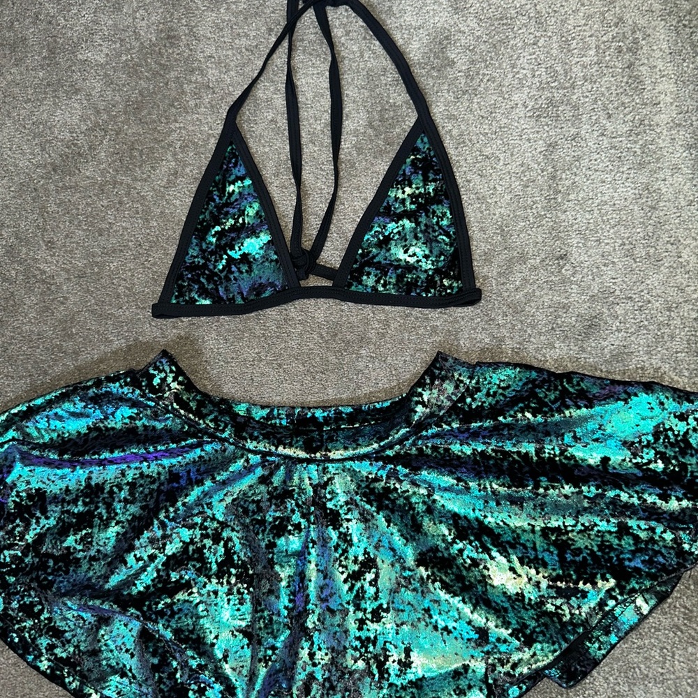Rave Wonderland Teal/Black Set